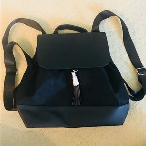 Black new mini backpack